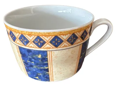 Flirt by R&B Tasse mit Henkel Keramik Mehrfarbig Dekor High Life
