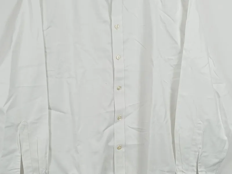 Charles Tyrwhitt Business Hemd Herren Baumwolle Langarm Weiß Gr. M 6