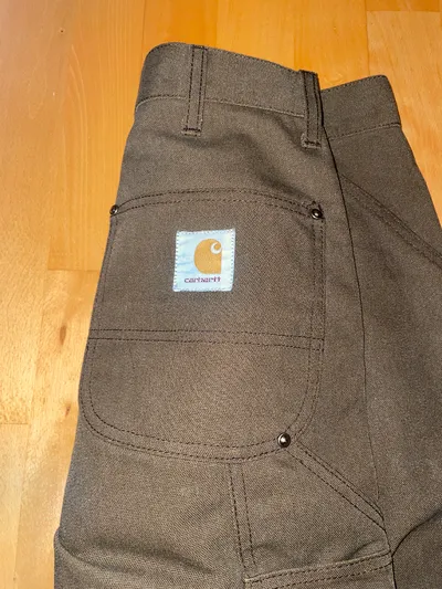 Carhartt Arbeitshose Herren W28/L34 Braun Canvas Single Knee Pant