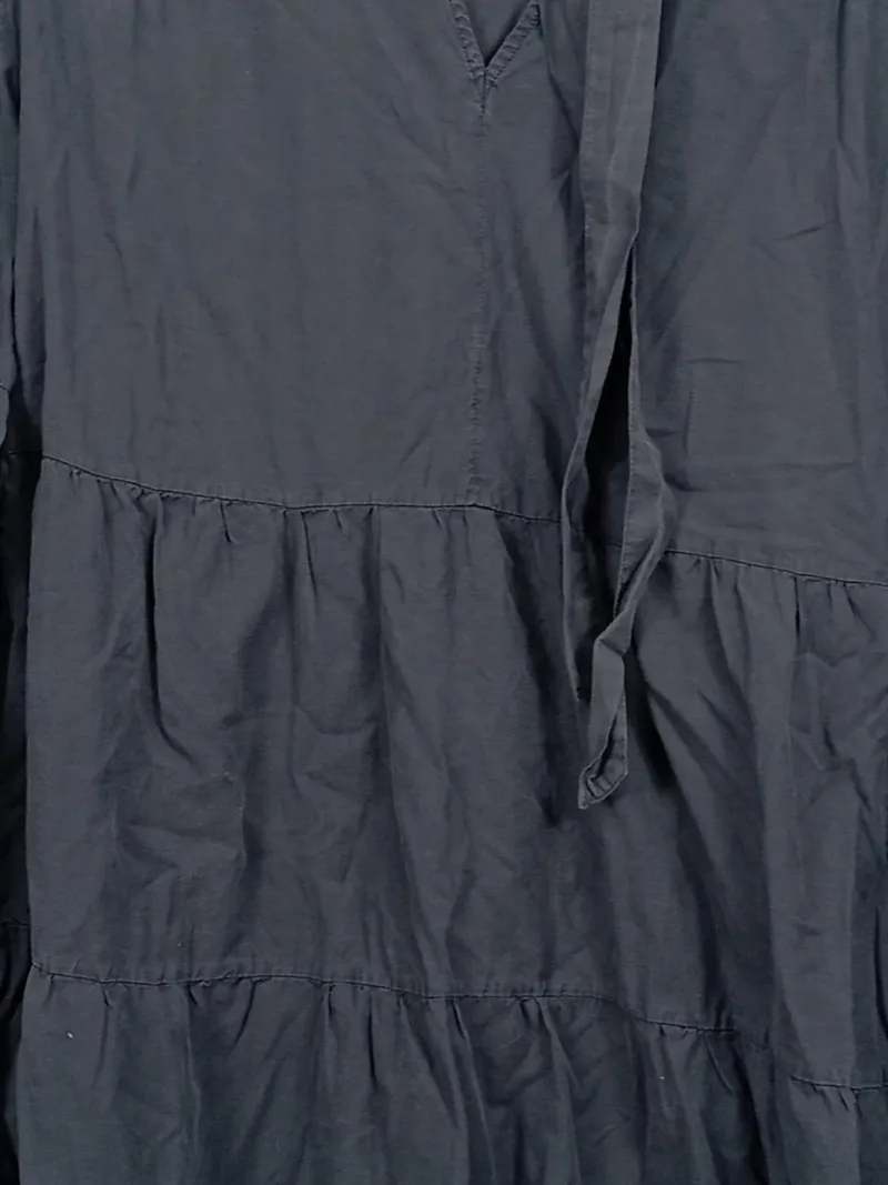 BETTER RICH Damen Tunikakleid Langarm Grau Gr. XL Schleife Casual 4