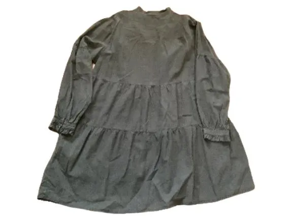 BETTER RICH Damen Tunikakleid Langarm Grau Gr. XL Schleife Casual 5