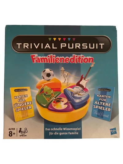 Hasbro Trivial Pursuit Familienedition Quizspiel ab 8 Jahre Familienspiel