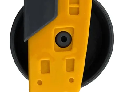 Volvo Straßenwalze Spielzeugauto Gelb 9cm Kunststoff Kinder