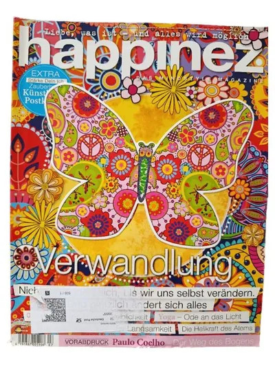 Happinez Mind Style Magazin Verwandlung 2017 Yoga Esoterik Spiritualität