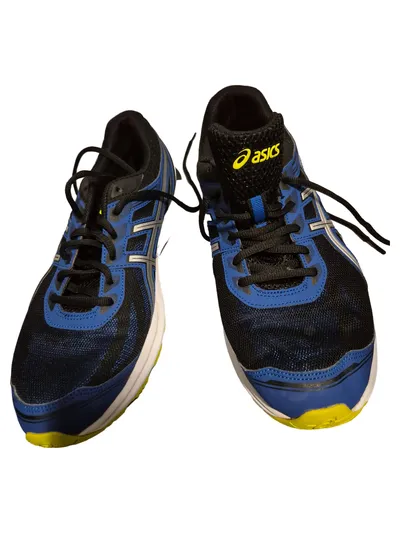 ASICS Gel-Sileo Herren Sportschuhe Laufschuhe Blau Gr. 45 Mesh