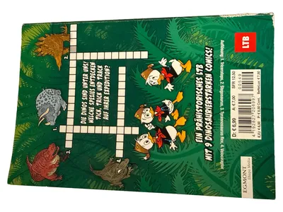 Lustiges Taschenbuch LTB 549 Dinosaurier Egmont Comic Tick Trick Track