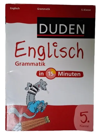 Duden Englisch Grammatik 5. Klasse Übungsbuch 15 Min. Training