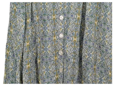 Studio Untold Damen Faltenrock Gr. 50/XXL Floral Viskose Maxirock