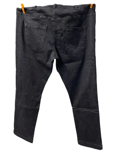 Zizzi Jeans Regular Fit Damen Hose Gr. 48x78 Schwarz Casual