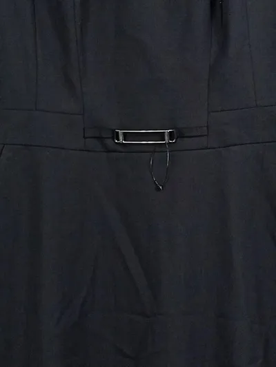HUGO Damen Etuikleid Business Größe 36/S Schwarz Wolle Elegant