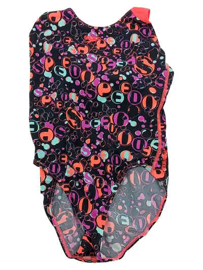 Speedo Badeanzug Kinder Gr. 176 Sportlich Mehrfarbig Schwimmanzug