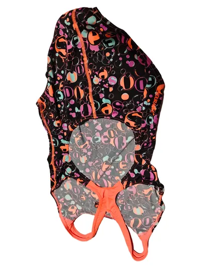 Speedo Badeanzug Kinder Gr. 176 Sportlich Mehrfarbig Schwimmanzug