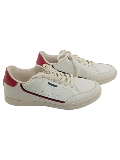 Claudia Ghizzani Damen Sneaker low Gr. 41 Weiß Casual Freizeitschuh