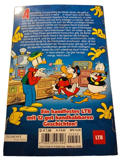 Egmont LTB 559 Lustiges Taschenbuch Donald Duck 12 Geschichten Spaß Kurioses