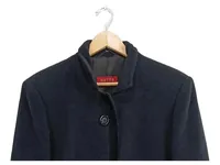 Bauer Damen Wollmantel Gr. 44/XXL Schwarz Klassisch Elegant Angora 2
