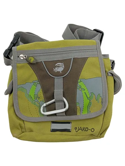 Jako-o Kinder Umhängetasche Grün Outdoor Polyester Schultertasche