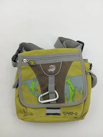 Jako-o Kinder Umhängetasche Grün Outdoor Polyester Schultertasche