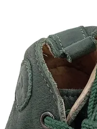 Falcotto Lauflernschuhe Gr. 18 Leder grün Baby Schnürschuhe 3
