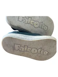 Falcotto Lauflernschuhe Gr. 18 Leder grün Baby Schnürschuhe 5