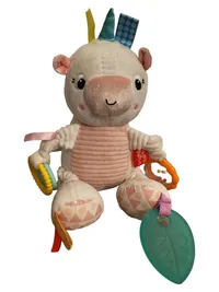 Bright Starts Einhorn Baby Kuscheltier Stofftier Spielzeug 23 cm Weiß 1