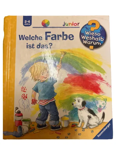 Ravensburger Wieso Weshalb Warum Junior Welche Farbe ist das? Activity Buch