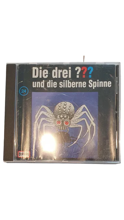 Die drei ??? Fragezeichen Folge 24 und die silberne Spinne CD Hörspiel