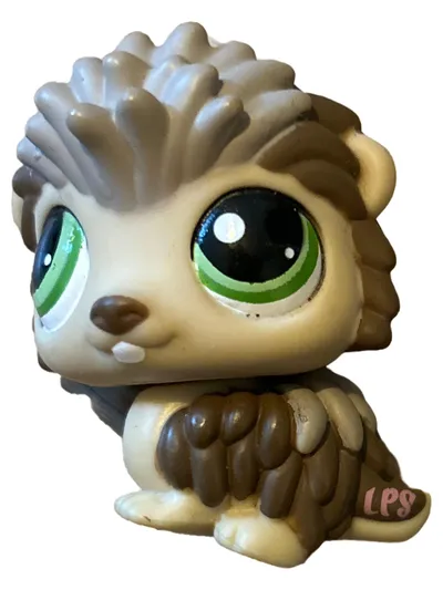 Hasbro Littlest Pet Shop LPS Igel Spielfigur Braun 5cm