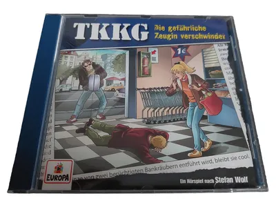 TKKG Hörspiel CD 100 Die gefährliche Zeugin Stefan Wolf Europa Krimi