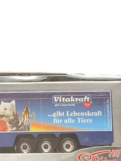 Schuco LKW Vitakraft Edition Modellfahrzeug 20cm Blau Sammler Metall
