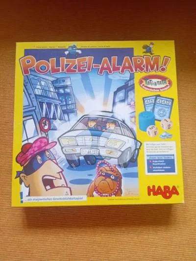 HABA Polizei-Alarm! Magnetisches Geschicklichkeitsspiel Kinder