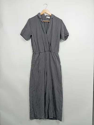 ARMEDANGELS Damen Freizeitkleid Gr. 38;M Grau Lyocell