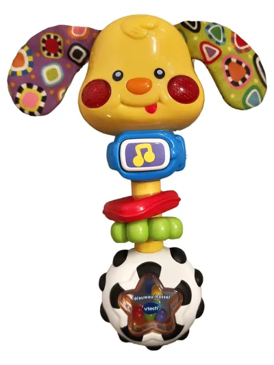 VTech Wauwau Rassel Hund Spielzeug Baby Kleinkind Mehrfarbig 17cm