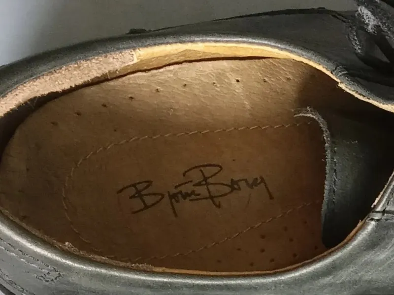 Björn Borg Herren Schnürschuhe Gr. 41 Schwarz Business Elegant Leder 3
