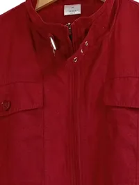 Babista Herren Sweatjacke Rot Gr. 48/M Casual Baumwolle Reißverschluss 3