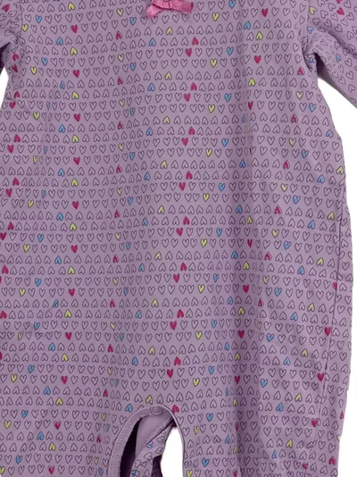 Feetje Mädchen Schlafanzug Gr. 74 Lila Baumwolle Baby Frühjahr Sommer