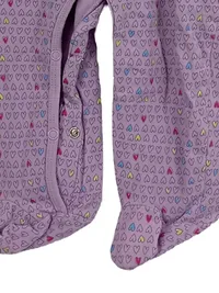 Feetje Mädchen Schlafanzug Gr. 74 Lila Baumwolle Baby Frühjahr Sommer 3