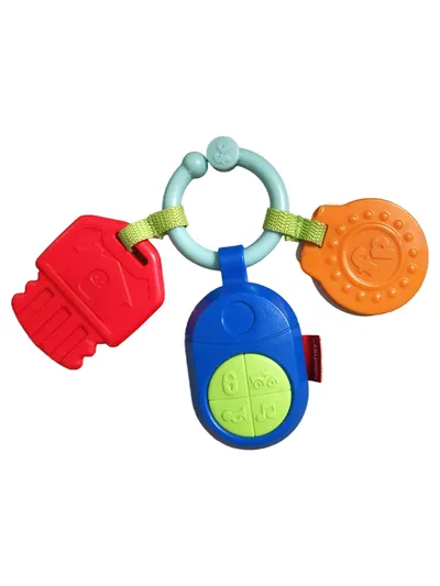 Fisher-Price Motorikschleife Fahrzeuge Baby Spielzeug ab 6 Monate 12cm
