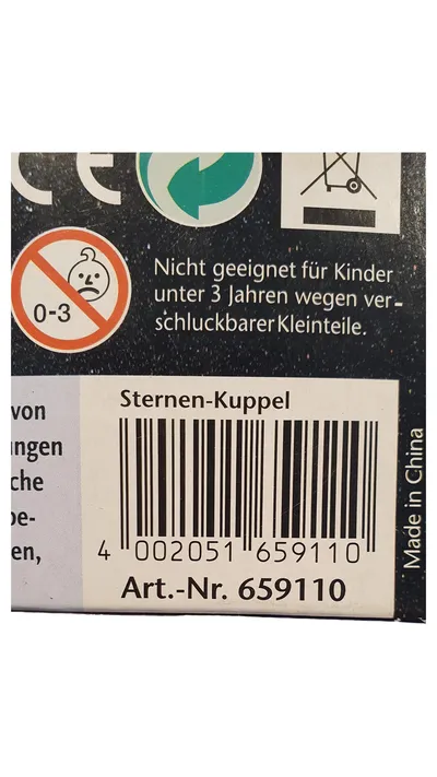 KOSMOS 659110 Projektionslampe Sternen-Kuppel Planetarium Blau