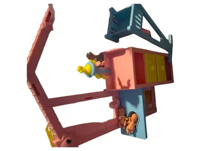 Simba Prinzessinnen Feen Babyzimmer Spielset Puppenhaus Rosa Kunststoff