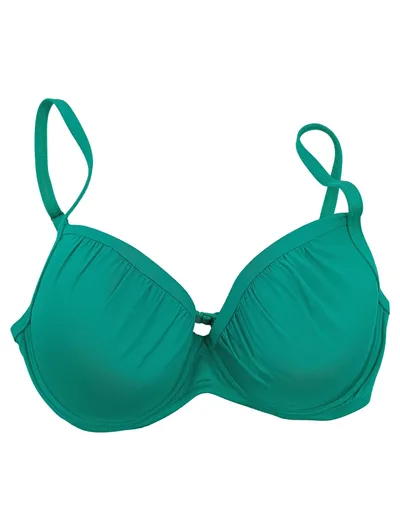 Watercult Bikini-Oberteil Damen Gr. 36/S Türkis Sportlich