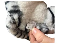Flo's Toys Kuscheltier Mops Animal-Print Mehrfarbig 30cm 3