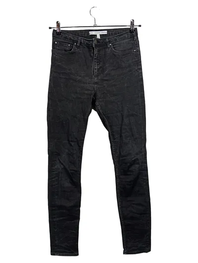 & Other Stories Damen Jeans Slim Fit Schwarz W29 Baumwolle Elasthan