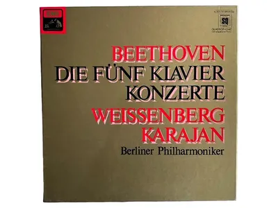 Beethoven 5 Klavierkonzerte Weissenberg Karajan Berliner Philharmoniker EMI