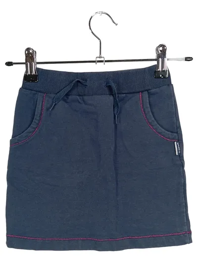 JAKO-O Mädchen Minirock Gr. 122 Blau Sportlich Baumwolle