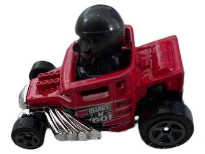 Hot Wheels Skull Shaker Spielzeugauto Rot Metall Die-Cast 5cm