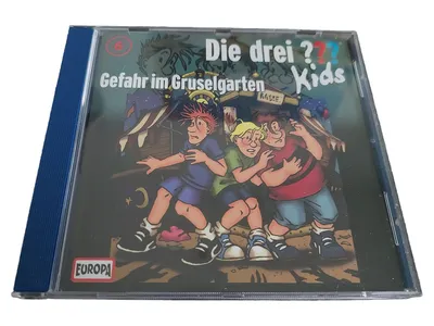Die drei ??? Kids Hörspiel CD 6 Gefahr im Gruselgarten Ulf Blanck
