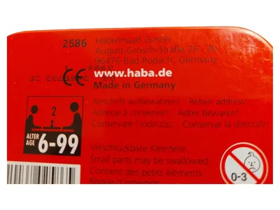 HABA Ritter-Turnier Nr. 39 Metalldose Dekodose Kinderspiel Dose