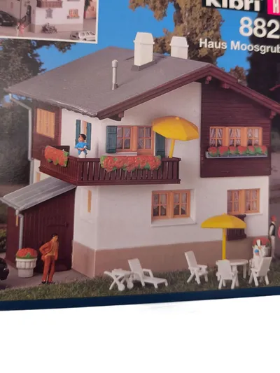 Kibri HO 8826 Haus Moosgruber Alpenhaus Modellbausatz H0 1:87