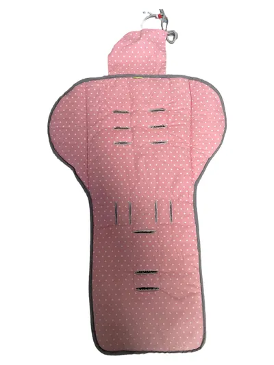 Liebes von Priebes Kinderwagenauflage Sitzauflage Rosa Punkte Buggy