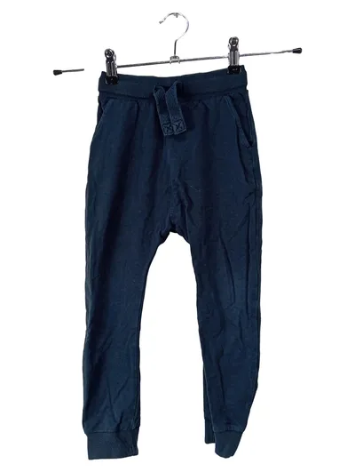 NEXT Kinder Jogginghose Gr. 110 Blau Baumwolle Freizeit Sweathose